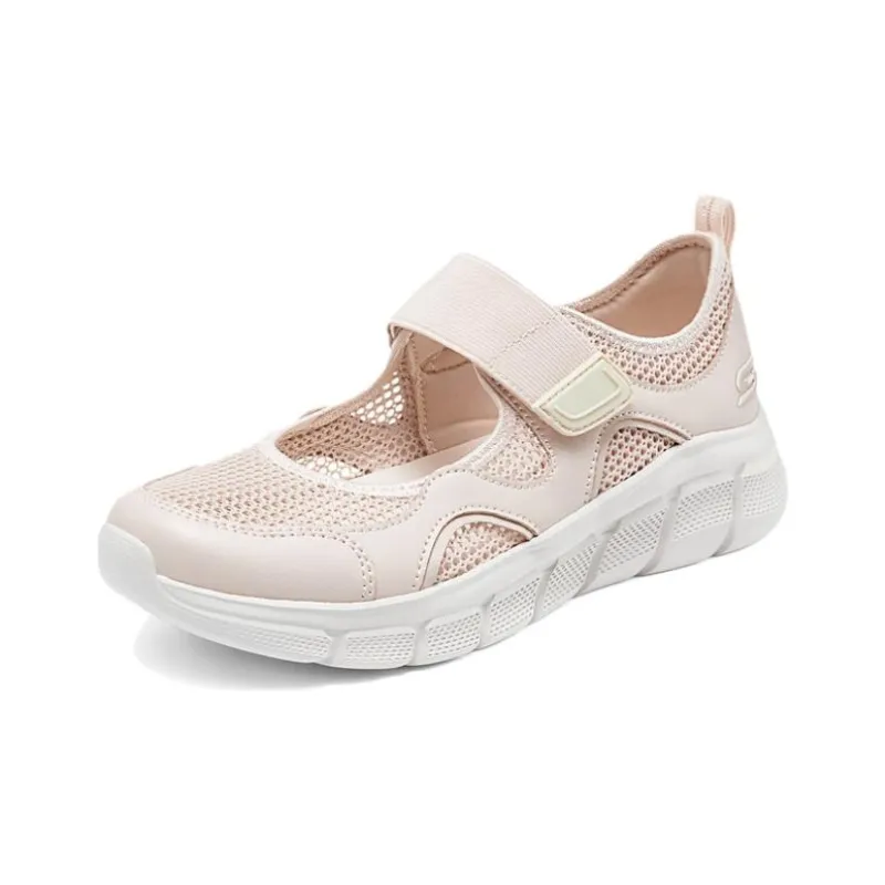 Skechers Slip Resistant Low Top Casual Shoes Women's Peach Pink-2