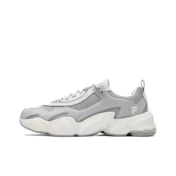 FILA FUSION TENACITY Cushioned Slip Resistant Low Top Casual Shoes Men's Rain Mist Gray