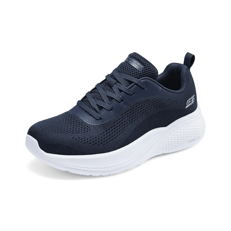 Skechers Bobs Breathable Low Top Casual Shoes Men's Navy-2