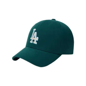 MLB Polyester Polyurethane Cotton Baseball Caps Unisex Green