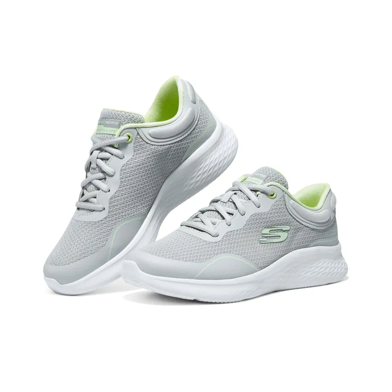Skechers Skech Lite Pro Anti Slip Wear Resistant Low Top Running Shoes Women's Gray-3