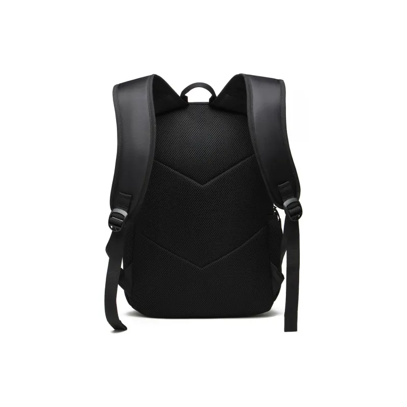 SEPTWOLVES Fabric Backpack Laptop Bag Travel Bag Regular Men's Black-4