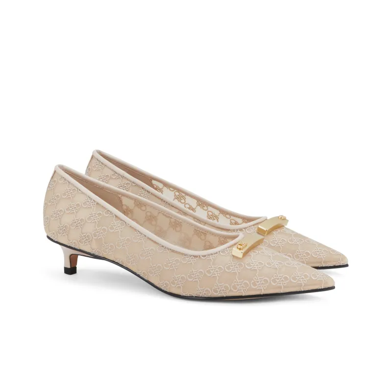 CHARLES&KEITH Small CK Women's Casual Shoes 3.5cm Women's Beige Beige-1