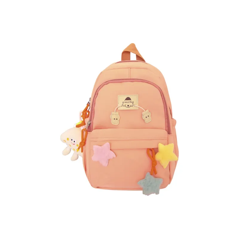 NIGEER Nylon Backpack Regular Women's Black/White/Yellow/Blue/Pink-12