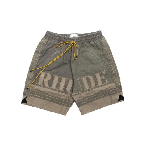 RHUDE Cargo Shorts Men Gray