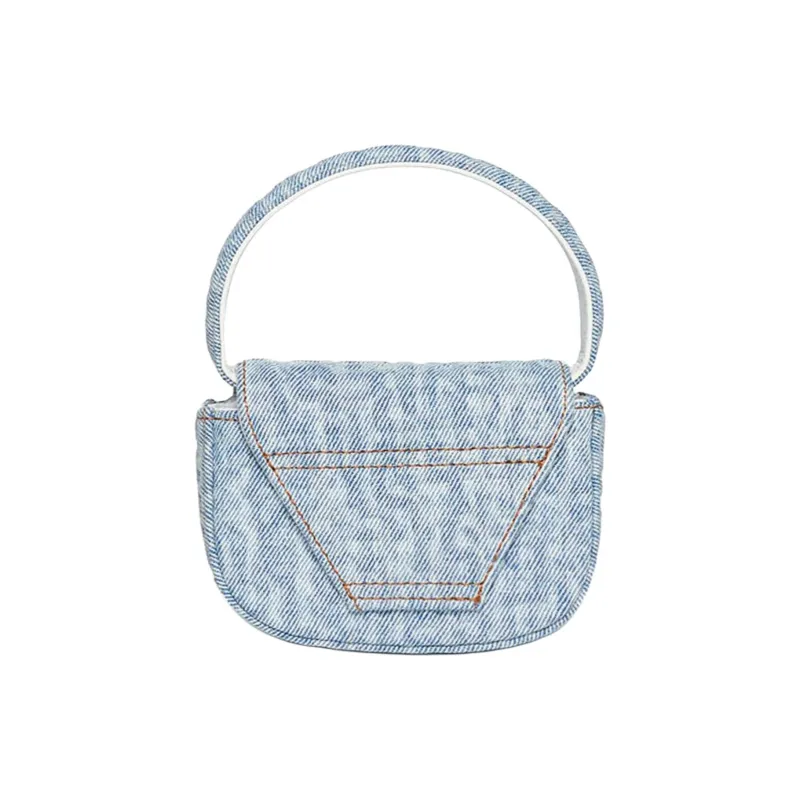 DIESEL 1DR Oval D Logo Plaque Shoulder Bag-2
