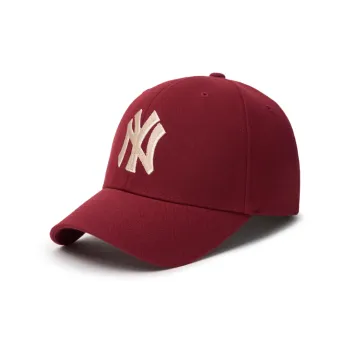 MLB Cotton, Polyester, Polyurethane Baseball Caps Unisex Red