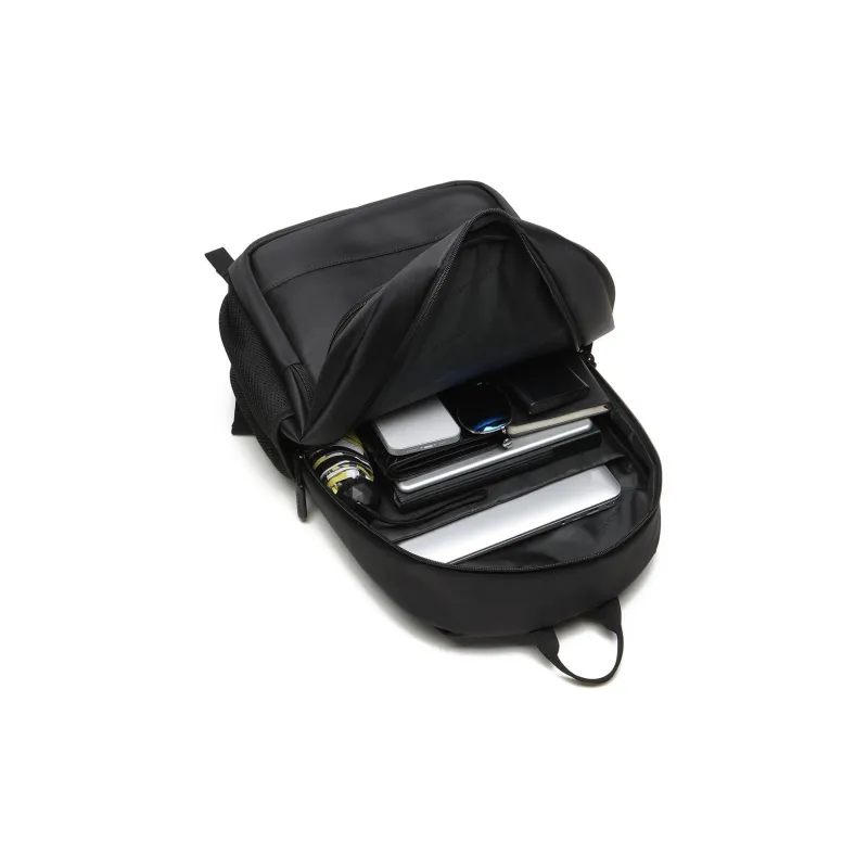 SEPTWOLVES Fabric Backpack Laptop Bag Travel Bag Regular Men's Black-5