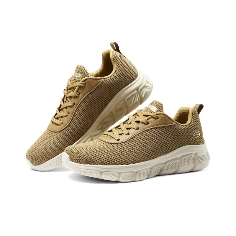Skechers BOBS B FLEX Cushioning Breathable Low Top Casual Running Shoes Men's Chestnut-3