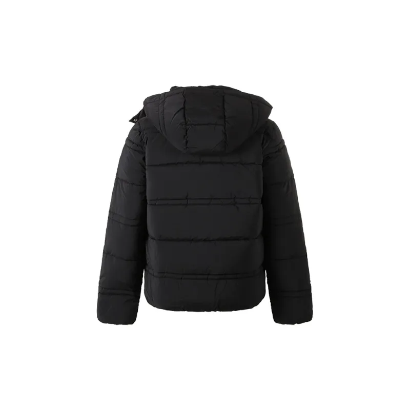 EMPORIO ARMANI EA7 SS24 Puffer Jacket Women's Black-1