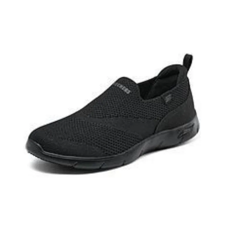 Skechers Slip Resistant Low Top Casual Shoes Women's Black-2