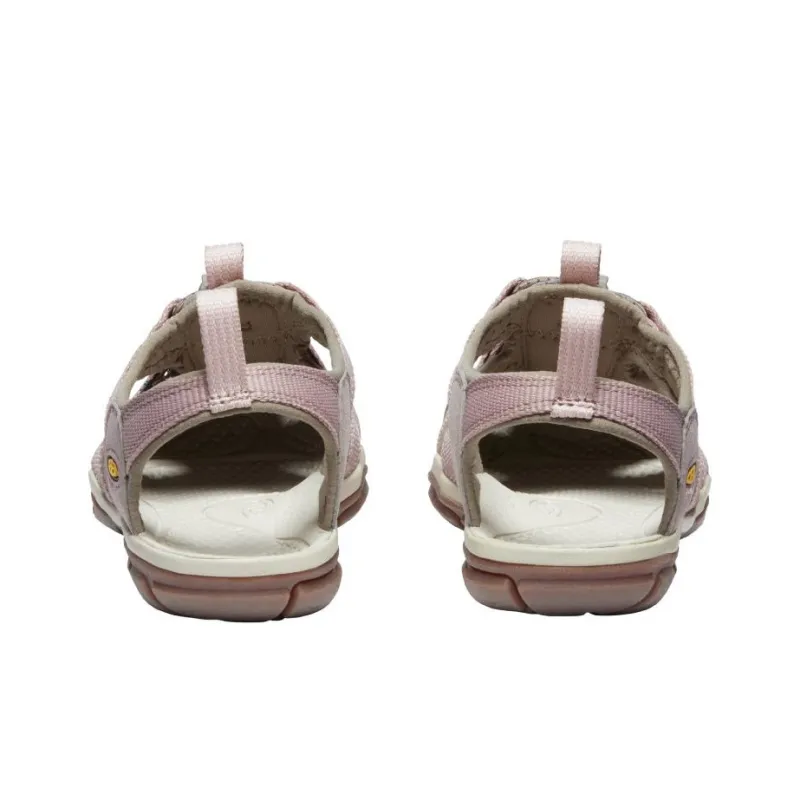 KEEN Clearwater Abrasion Resistant Slip Resistant Beach Sandals Women's Light Gray Light Yellow Umber-3