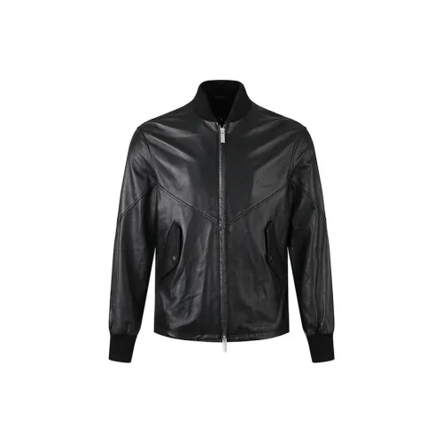 ARMANI EXCHANGE Men Leather Jacket