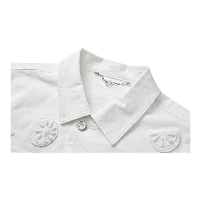 RARE Denim Jackets Men White-3