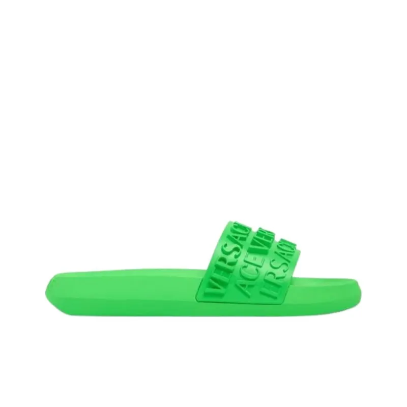 VERSACE Embossed-logo Slides-1