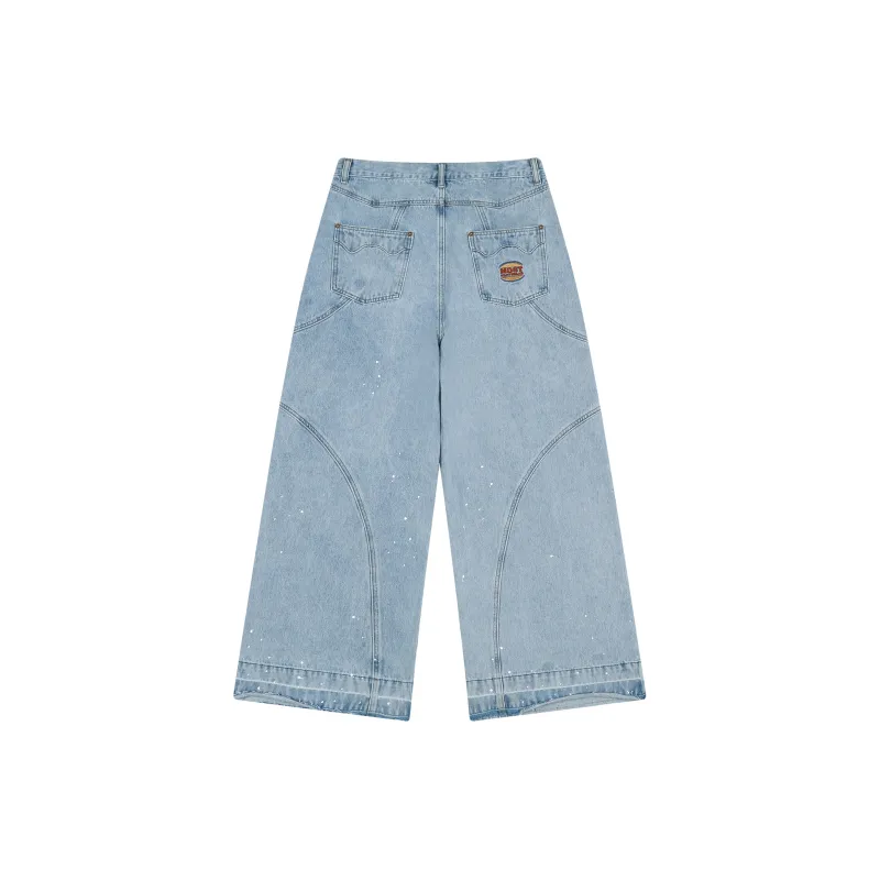 MostwantedLab Hamburger Jeans Unisex-1