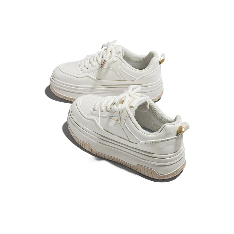 HUANQIU Non-slip Lightweight Low-Top Skateboard Shoes Women's-8