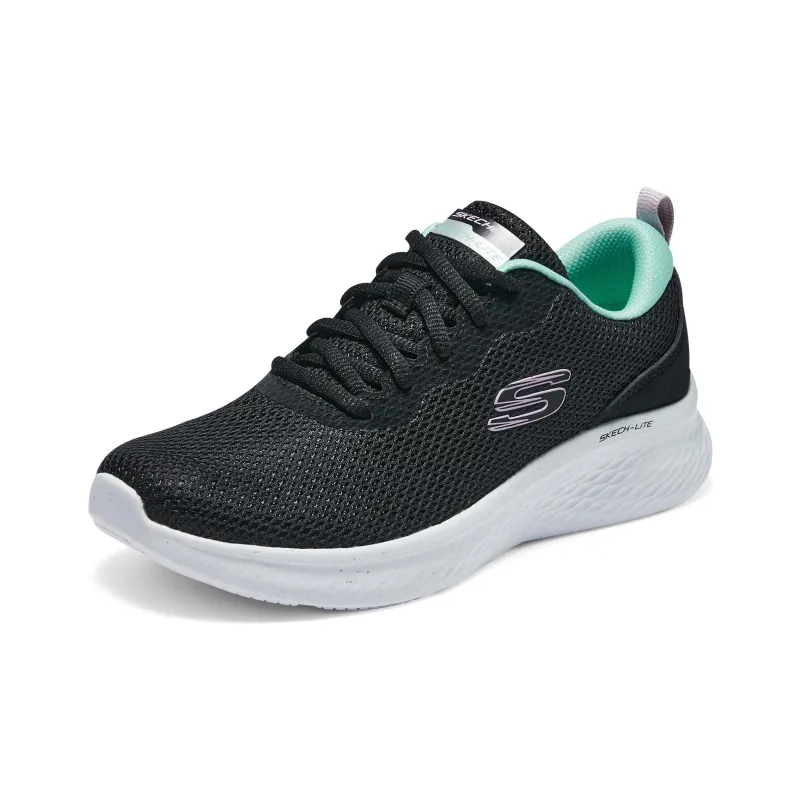 Skechers Skech Lite Pro Wear Resistant Wide Coverage Lightweight Low Top Casual Running Shoes Women's Black-2