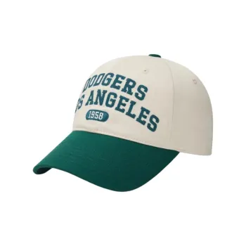 MLB Cotton Baseball Caps Unisex White