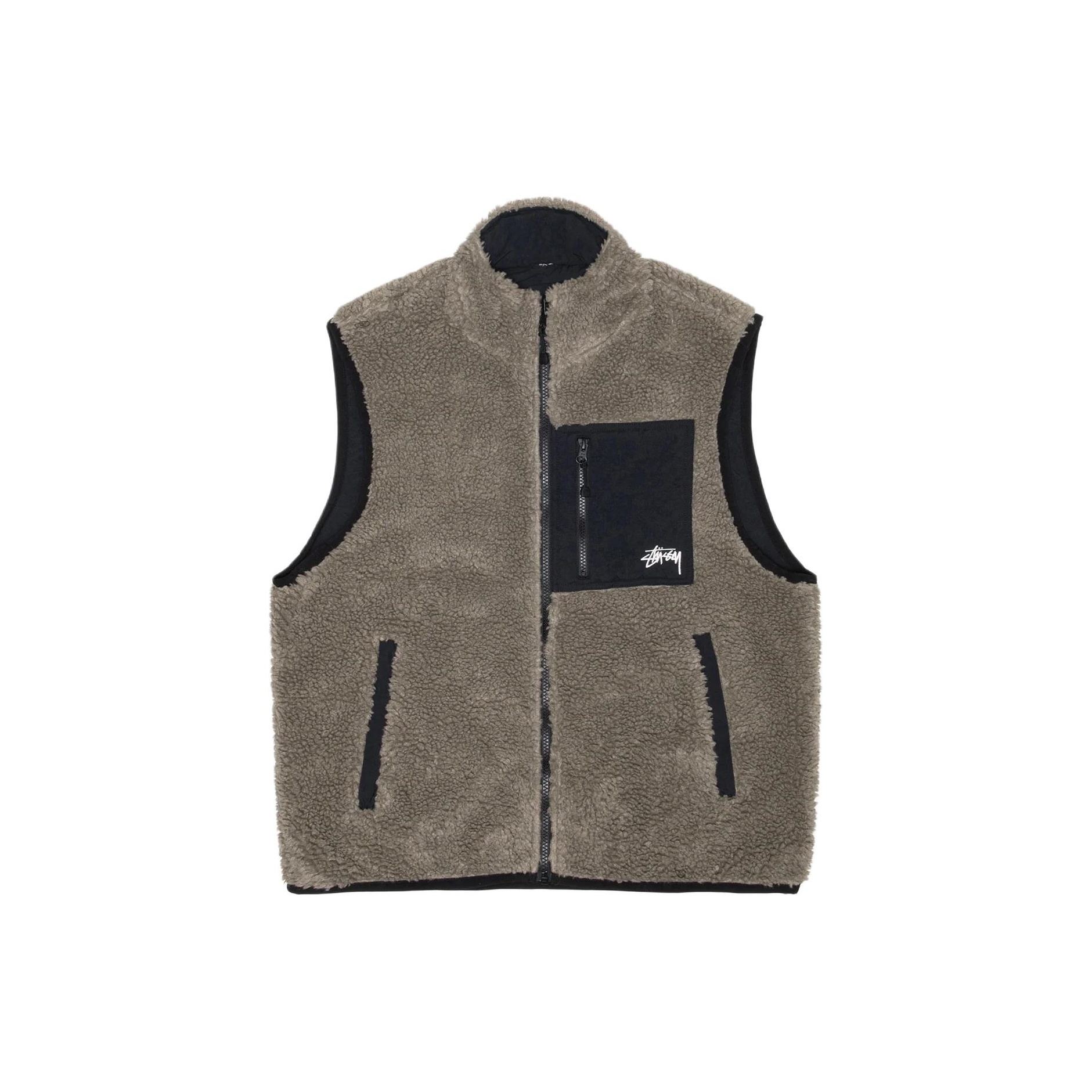 Stussy Sherpa Reversible Vest