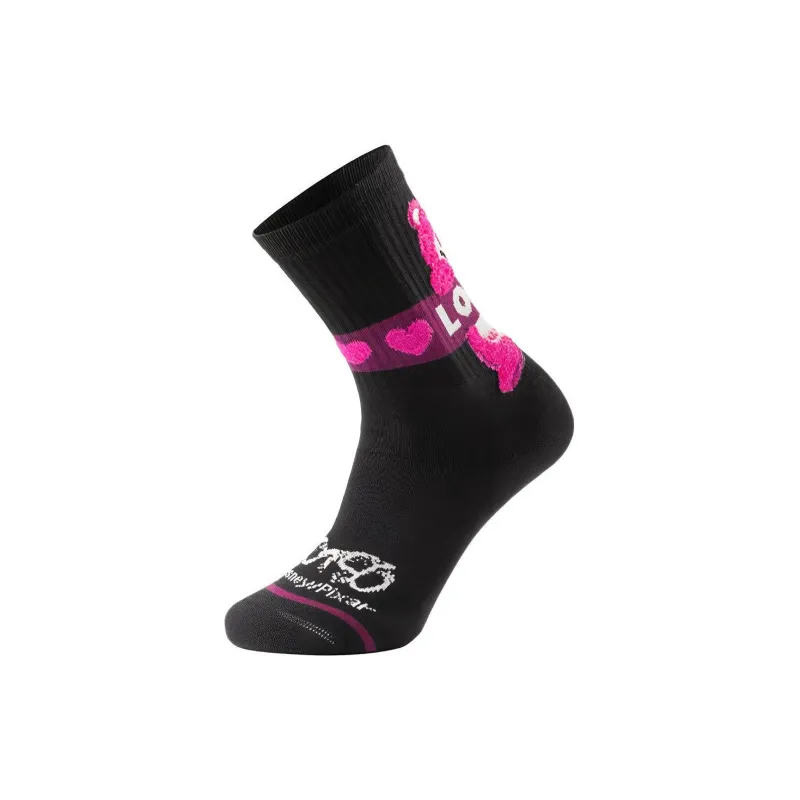 LiNing Mid Calf Socks Women's 3 Pack Black-1