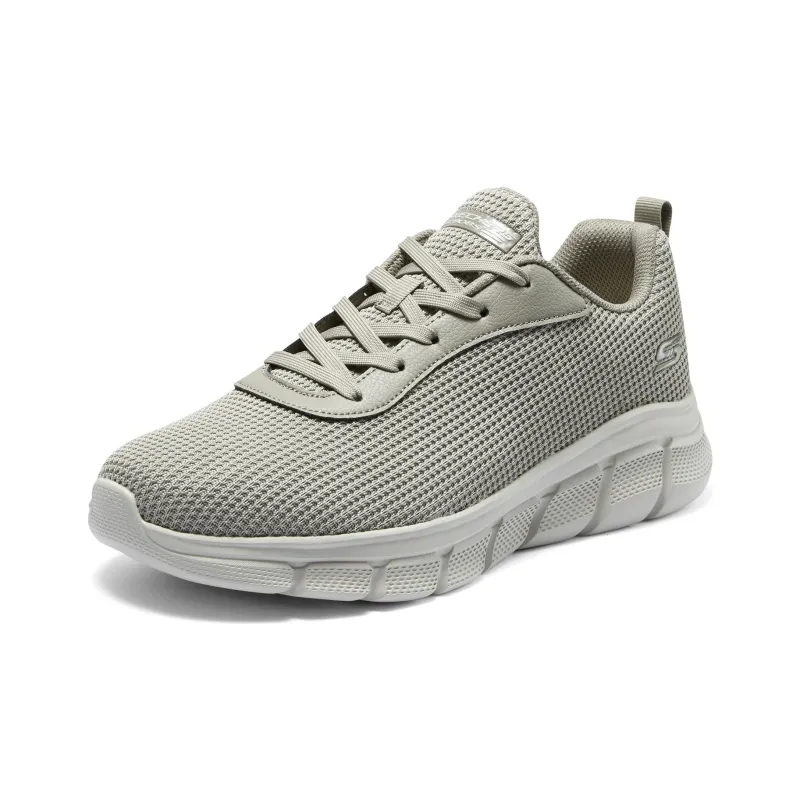 Skechers BOBS B FLEX Abrasion Resistant, Breathable, Lightweight Mid Top Casual Running Shoes Men's Taupe-2
