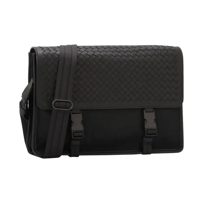 Bottega Veneta Nylon Crossbody Black-1