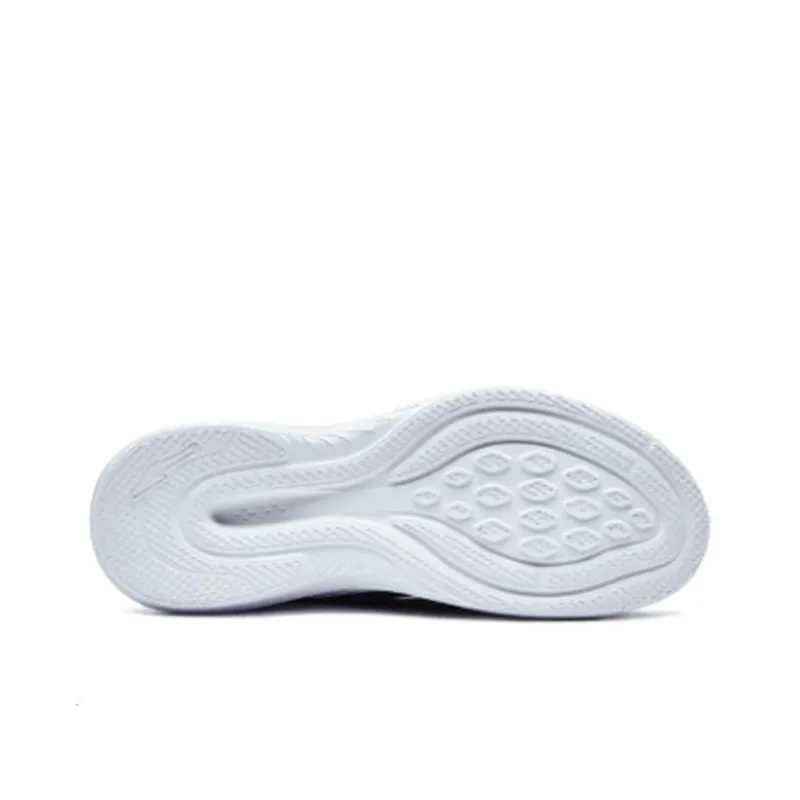 Erke Cushioning, Slip Resistant, And Abrasion Resistant Low Top Running Shoes Men's Black White-6