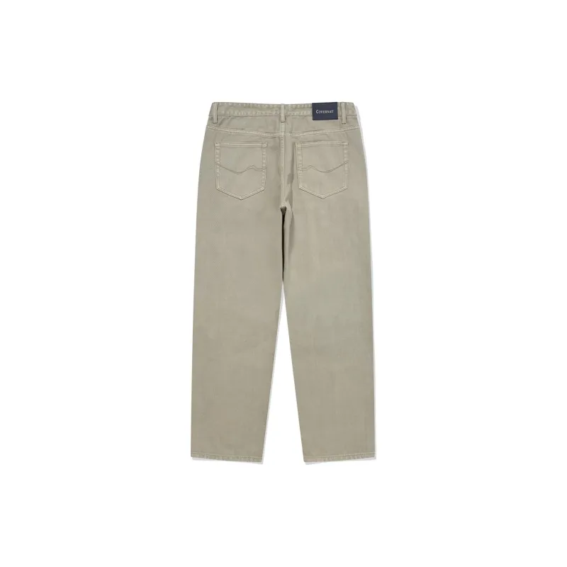 COVERNAT SS24 Jeans Men's Khaki-1