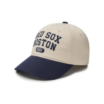 MLB Cotton Baseball Caps Unisex White Blue