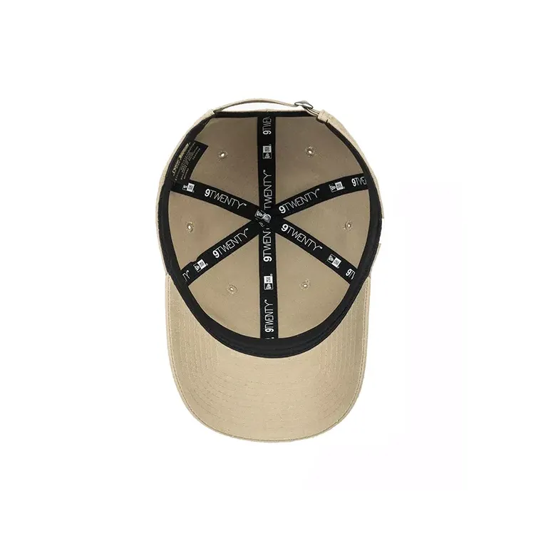 New Era Organic Cotton Baseball Caps Unisex Khaki-6