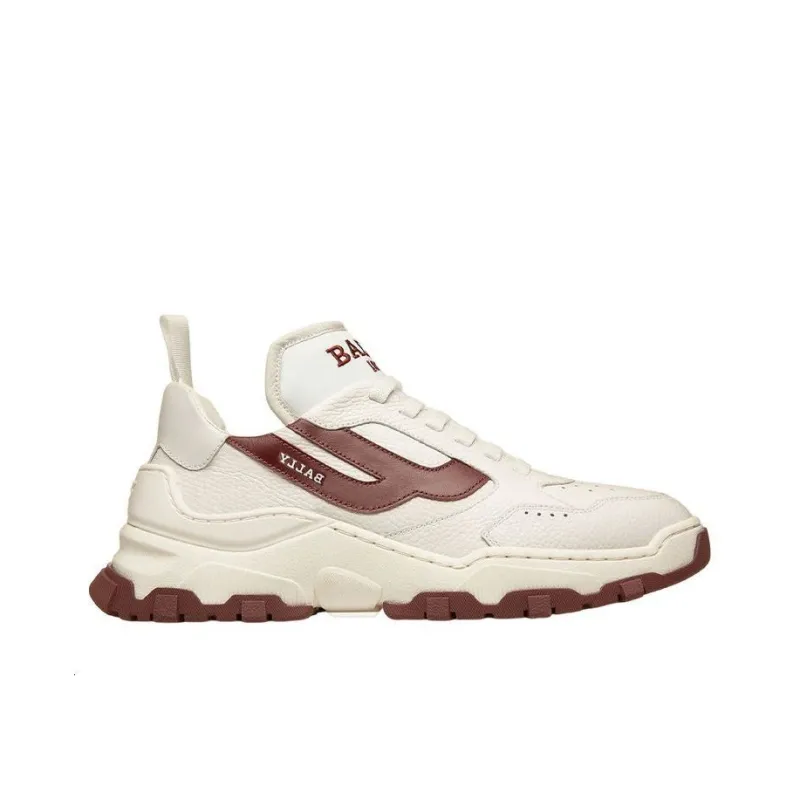 BALLY Holden Low Top Sports Casual Shoes Women's White-1