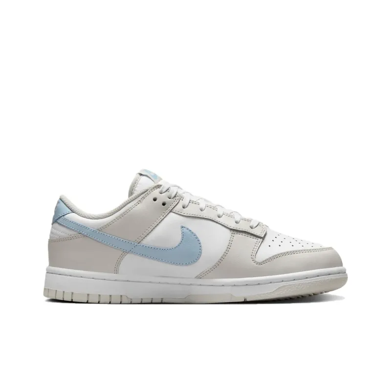 Nike Dunk Low Light Bone Armory Blue Women's-1