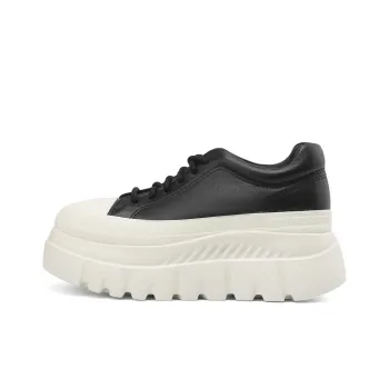 Rosa Bianca Breathable Lightweight Height Increasing Warm Low-Top Casual Shoes Women's