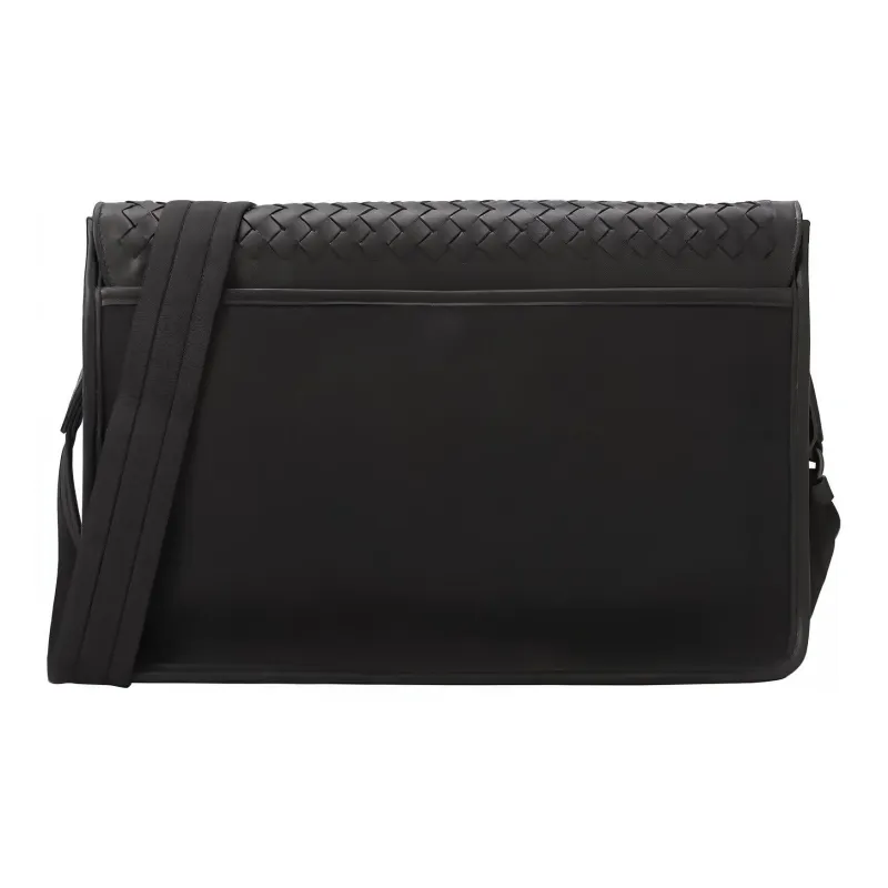 Bottega Veneta Nylon Crossbody Black-2