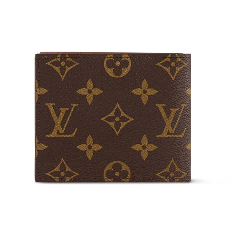 LOUIS VUITTON Marco Wallet Monogram Brown-1