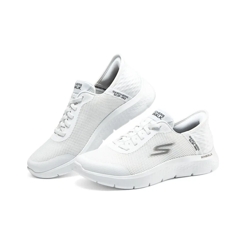 Skechers Go Walk Flex Casual Shoes Men Low Top White Black-3