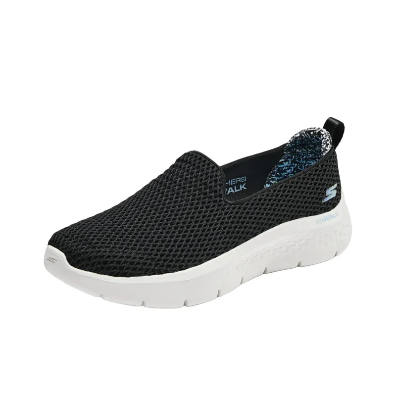 Skechers Cushioning, Wear Resistant Low Top Casual Shoes Women's Black Turquoise-2
