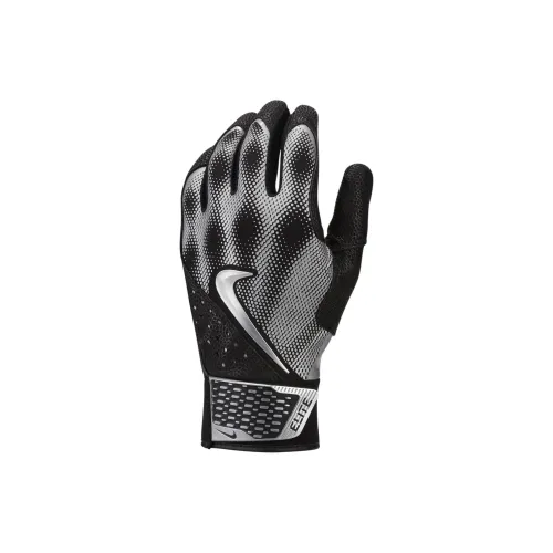 Nike Baseball Gloves Batter's Glove Sheepskin Unisex Black