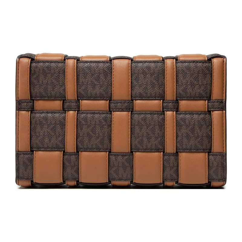 MICHAEL KORS Ivy Leather Shoulder Bags Clutches Crossbody Bags Regular Women's Brown-3