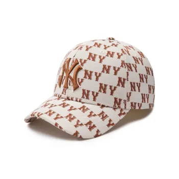 MLB   Baseball Caps Unisex White/Brown
