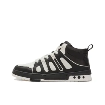 AOKANG Cloud Series High Top Skateboard Shoes Men's Black White