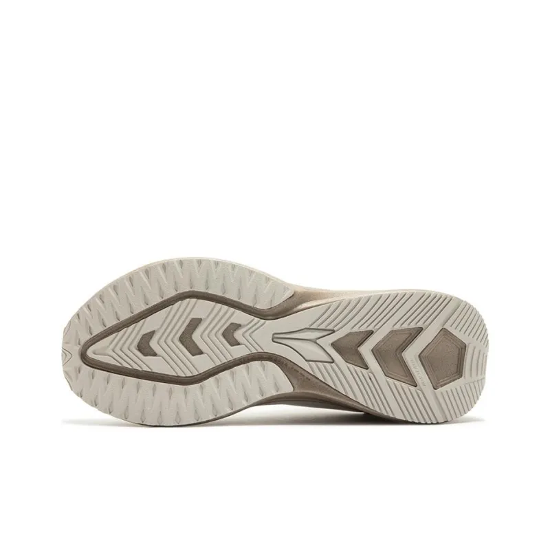 361° Cushioning Wear-Resistant Low-Top Running Shoes Women's Gray Brown-3