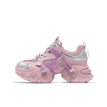 C°BANNER Low Top Chunky Sneakers Women's Purple Silver