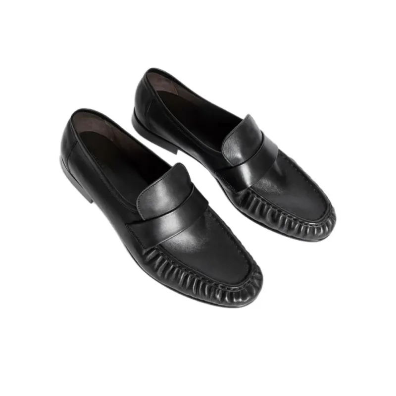 THE ROW Loafers Men Black-3
