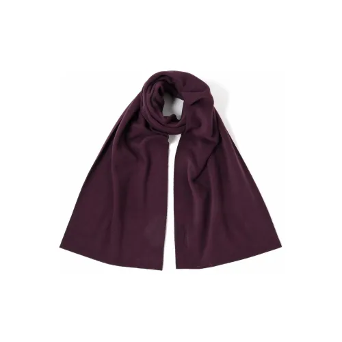 Beams Knit Scarves Men's Purple