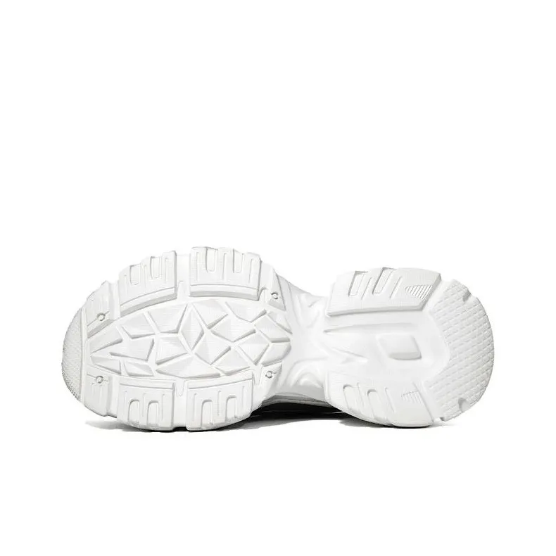 MYKI Chunky Sneakers Women's Low Top Silver-9