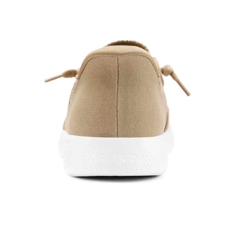 Skechers Slip Ins Hands Free Slip Ins Anti Slip And Wear Resistant Coverage Low Top Canvas Shoes Women's Tan-4