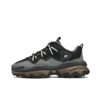 FILA FUSION QD 96 DX Cushioned Slip Resistant Low Top Casual Shoes Men's Gray Black