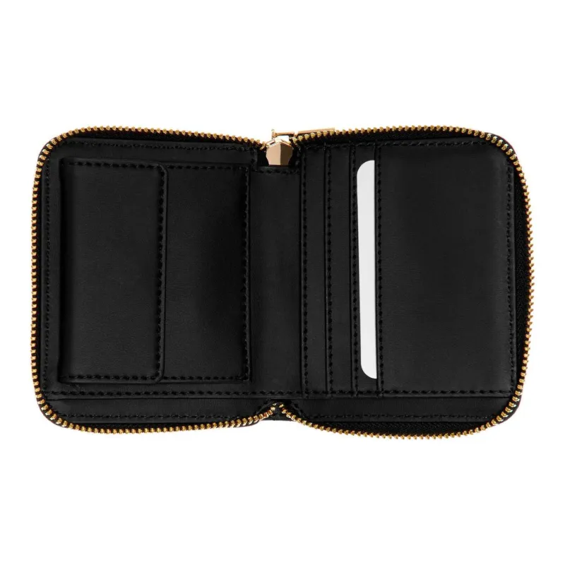 GUESS Artificial Leather Wallet Small Size Women's Black-2